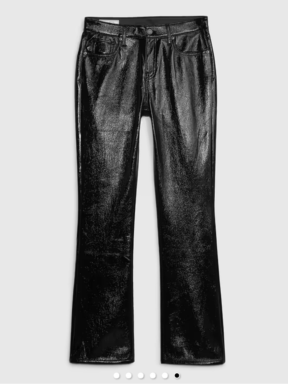 GAP Vegan Patent Leather Pants size 30 - NWT